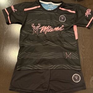 Messi Kit — Kids Soccer Jersey Set, Size 10